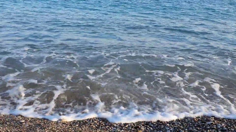 5 Dakika Dalga Seslerini Dinle - Huzur Molası - Antalya Deniz Manzarası