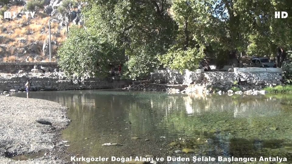 Antalya Kırkgözler suyu nerede ? Düden Şelalesi nereden çıkıyor ?