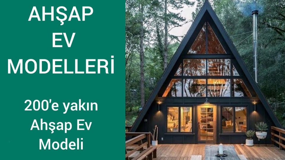 Bungalov Evler Ahşap Ev Modelleri