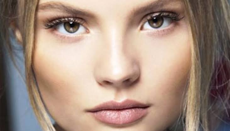 Makyaj trendleri günlük porselen doğal sade mat hafif kalıcı makyaj modelleri