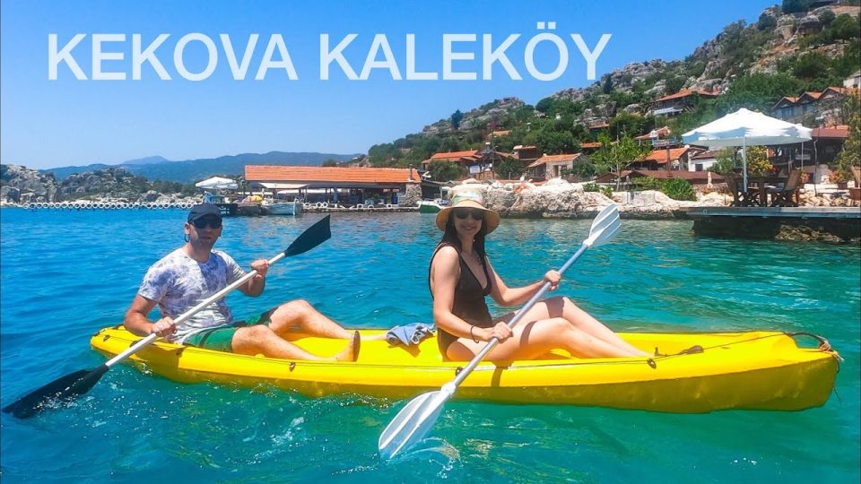 Kekova Kaleköy Simena Kalesi Batık Şehir Kano Turu