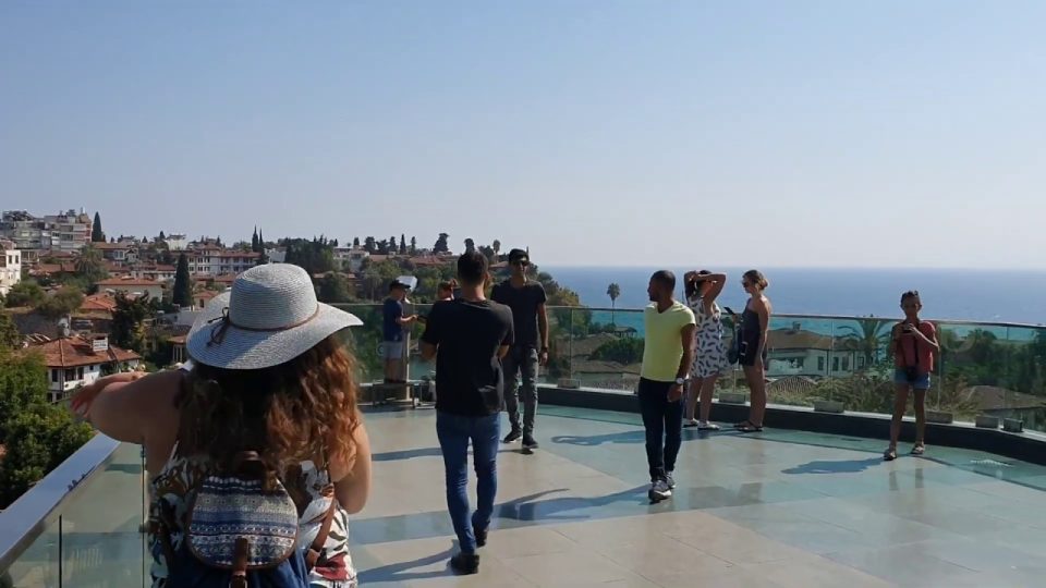 Kaleiçi Manzarası Antalya Cumhuriyet Meydanı