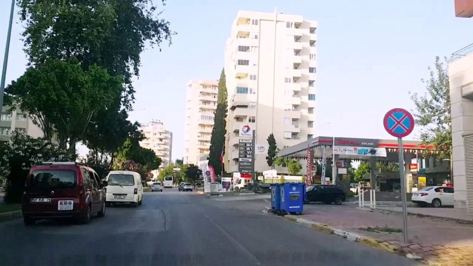 Konyaaltı Cad. Dönerciler Işıklar Perge Bulvarı Antalya Şehir Turu 7/9