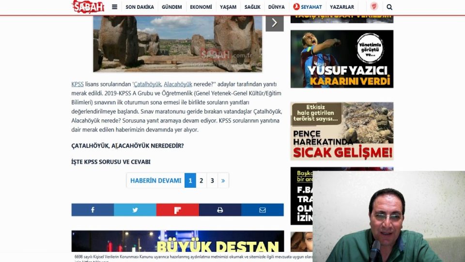 Çatalhöyük Alacahöyük Nerededir ? KPSS Sorusu Google Trends