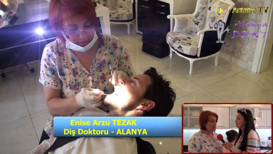 Alanya Diş Hekimi İmplant Ağız Diş Bakımı Lazerle Diş Dolgusu Enise Arzu Tezak