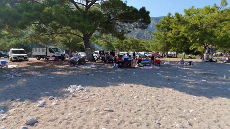 Çaltıcak Antalya Mesire Piknik Mangal Alanları Deniz Manzarası