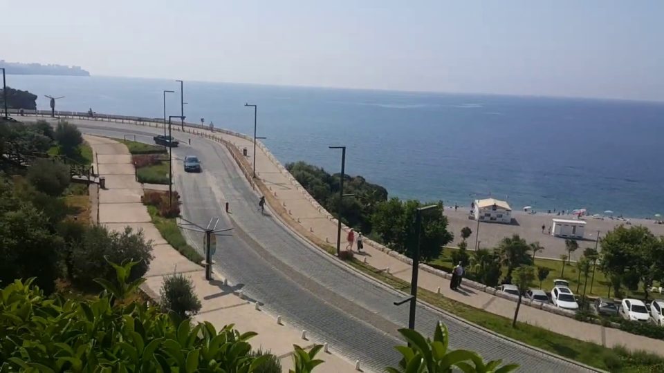 Varyanttan Beach Park'a Yürüyüş - Antalya Gezi Tatil - 6/16