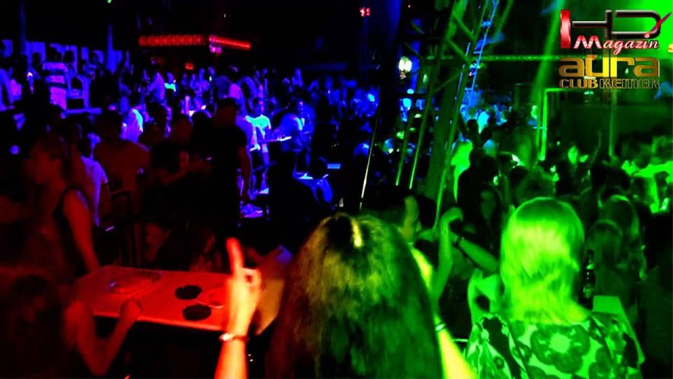 Aura Club Kemer Antalya Turkey Night Club - Kemer Nightclub Disco Party Girl