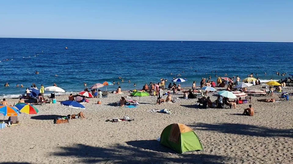 Deniz Manzaraları - Konyaaltı Plajı Deniz Manzarası Antalya