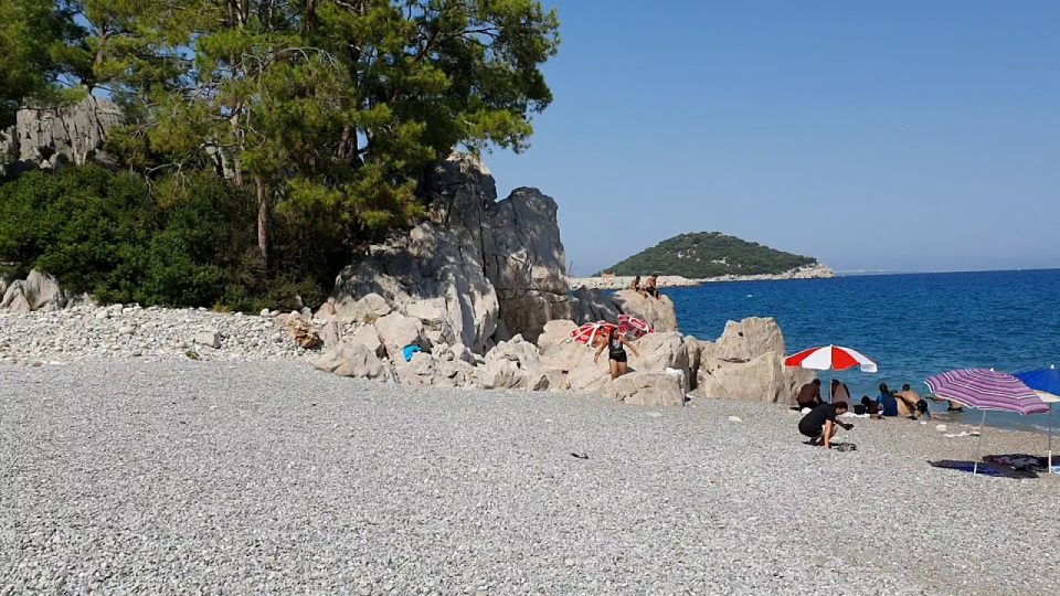Çaltıcak Plajı Deniz Manzarası Antalya Piknik Mangal Yerleri Mesire Alanları Gezi Tatil