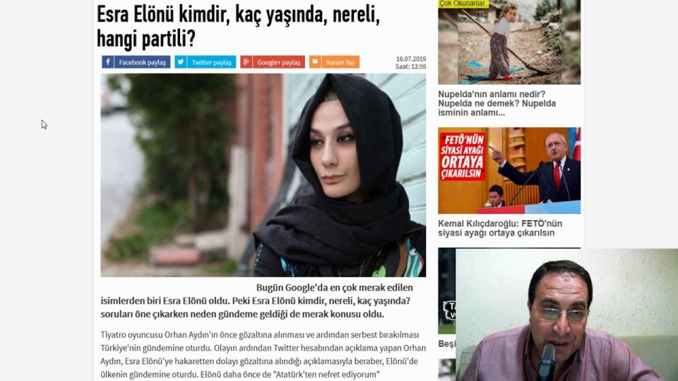 Esra Elönü &amp; Orhan Aydın Kavgası - Siyasi Tahammülsüzlük