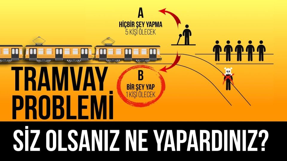 TRAMVAY PROBLEMİ - Siz olsanız ne yapardınız?