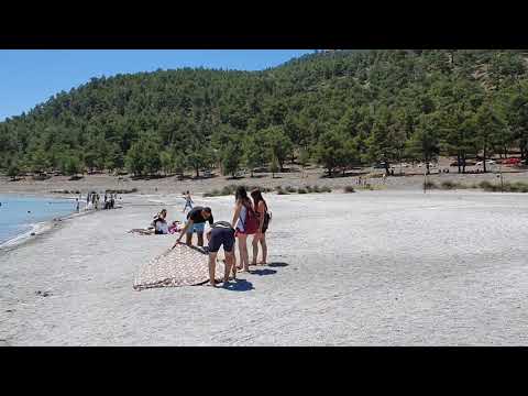 Salda Gölü Doğanbaba Plajı - Salda Göl Manzaraları