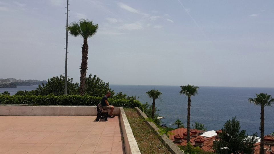 Antalya Atatürk Parkı Deniz Manzarası - Antalya Şehir Merkezi Gezi Tatil Tur