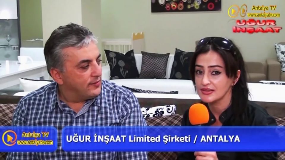 UĞUR İNŞAAT LTD STİ  Antalya - Satılık Konut Ev - Lüx Daireler - Mehmet TUNCTAN