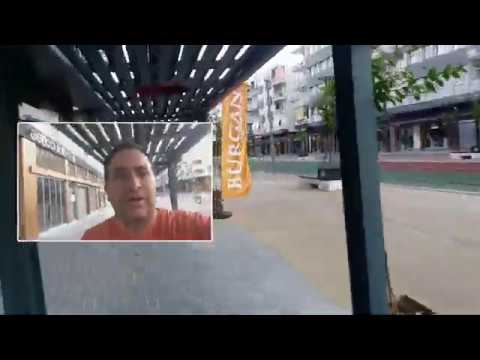 Antalya'da bu sabah hava rüzgarlı, serin, muhteşem !