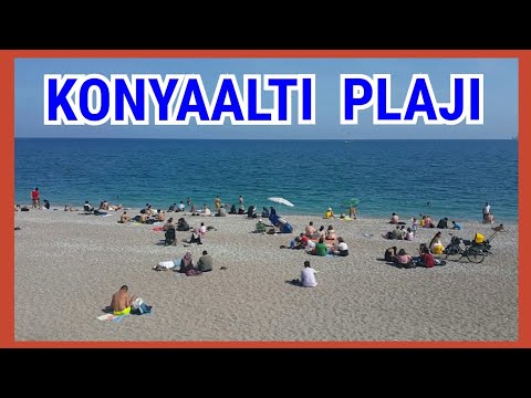 Konyaaltı Plajları Antalya Sahilleri Deniz Manzarası Gezi Tatil Tur