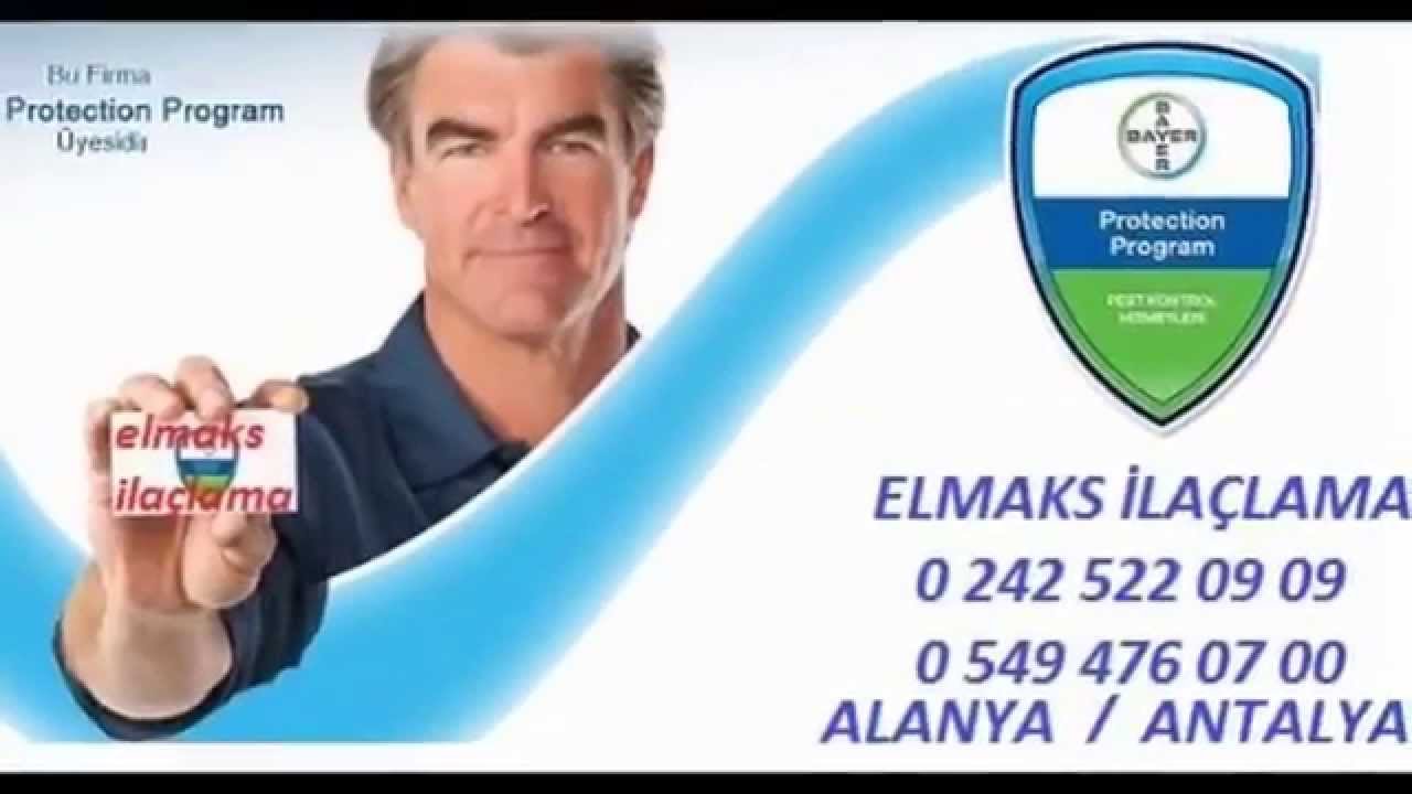 Alanya Böcek İlaçlama 0242 522 0909 Elmaks Haşere İlaçlama Firmaları Fiyatları