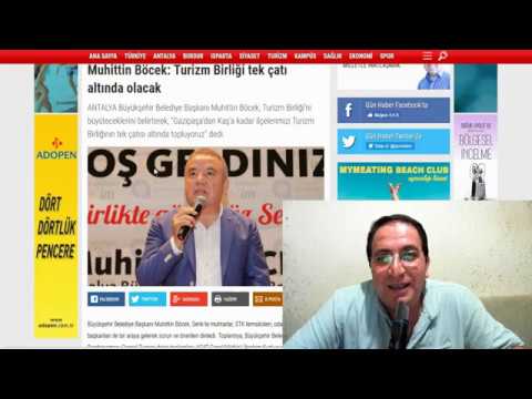 Antalya'da turizm ve temel sorunlarımız