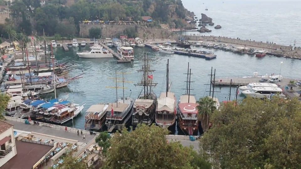 Antalya Yat Limanı Kaleiçi Deniz Manzarası