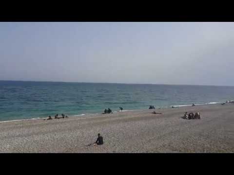 Konyaaltı Kumsalı Antalya Deniz Manzarası