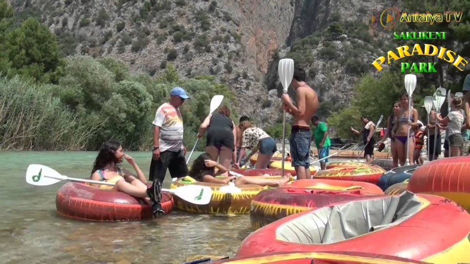 Fethiye Saklıkent Kahvaltı Restaurant Rafting Çamur Banyosu Paradise Park