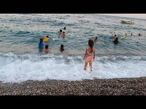 Antalya Konyaaltı Plajı Deniz Manzarası