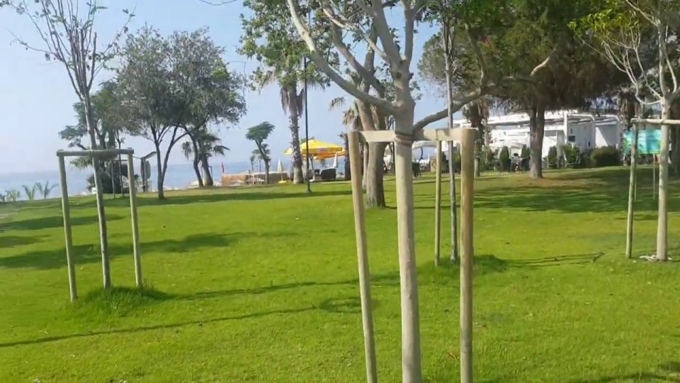 Beach Park'ta Yürüyüş Antalya Gezi Tatil - 6/9