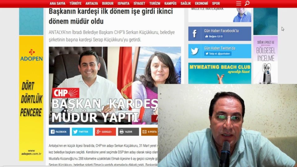 CHP'li Belediyelerde Akraba Kayırma Depremi - Antalya Belediyelerinde de ortaya çıktı