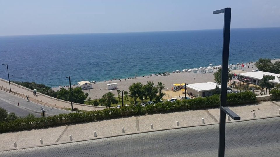 Konyaaltı Plajları Varyant Manzarası Antalya Gezi Tatil
