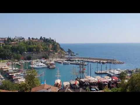 Antalya Yat Limanı Kaleiçi Manzarası