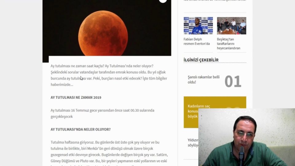 Ay Tutulması Ne Zaman Temmuz 2019 - Ay Tutulması ve Burçlar - Google Trends