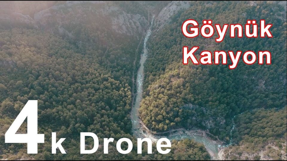 Göynük Kanyonu Antalya Turkey Drone Video Çekimi - Antalya Gezilecek Yerler