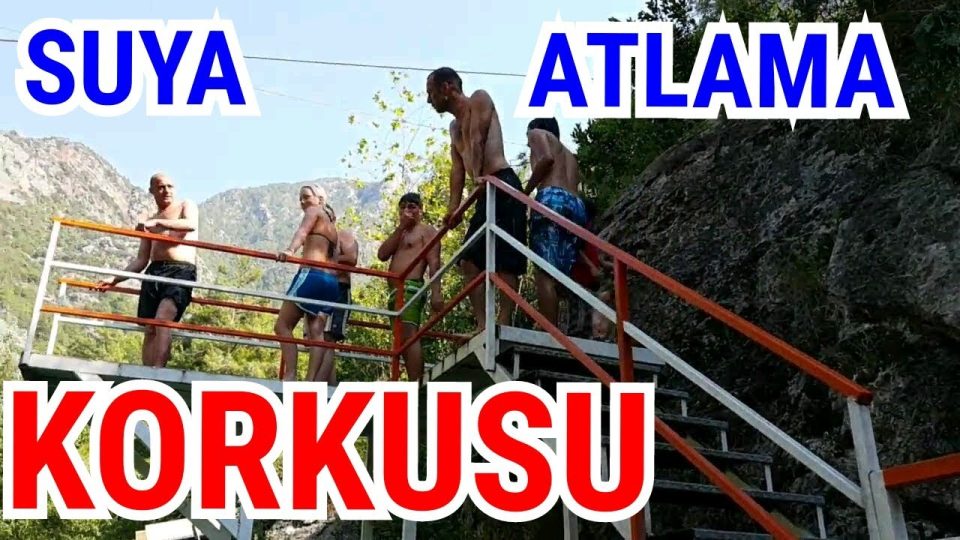 Suya Atlama Korkusu - Atlayanlar ve Atlayamayanlar Holiday in Alanya Tatil Dimcayı
