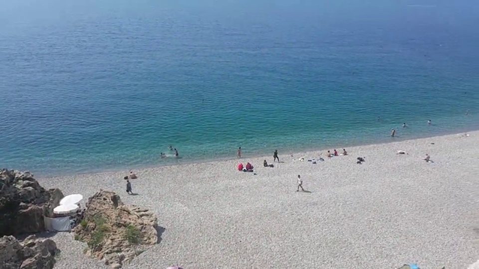 Varyanttan Beach Park'a Yürüyüş - Antalya Gezi Tatil - 8/16