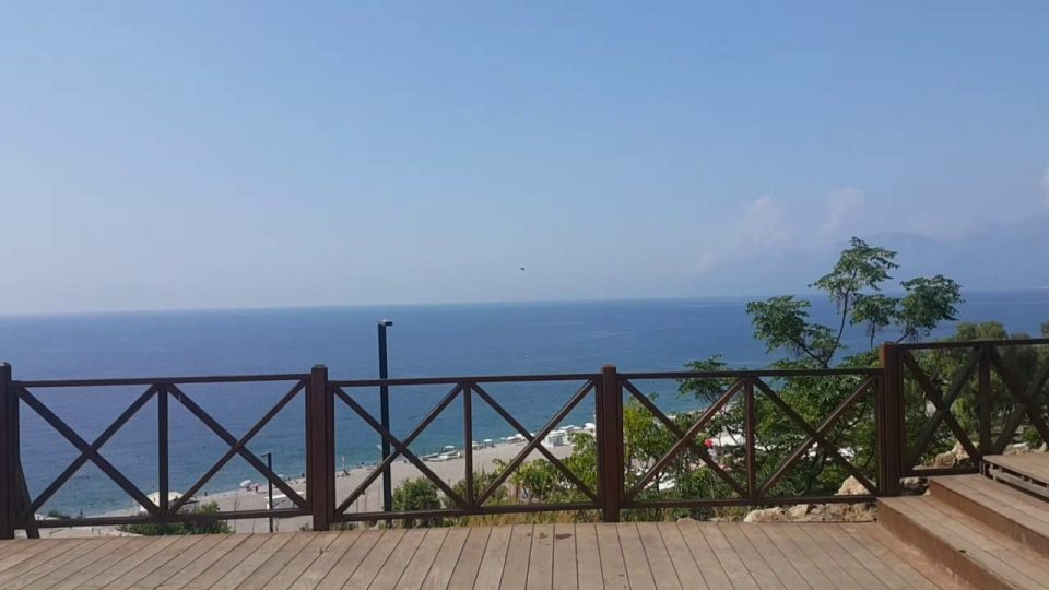 Varyanttan Beach Park'a Yürüyüş - Antalya Gezi Tatil - 5/16