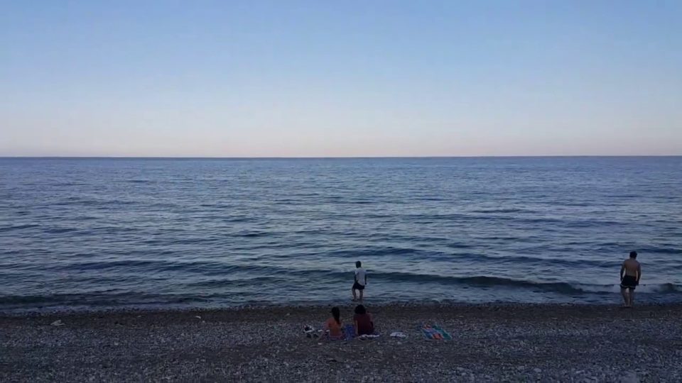 Huzurun başkenti Antalya'dan huzur dolu deniz manzarası