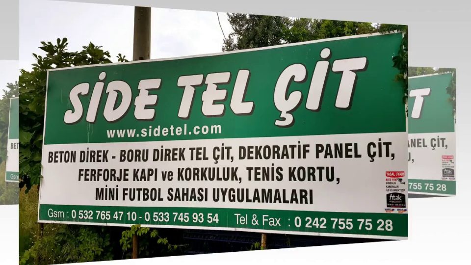 Futbol sahası tel çit 05337459354 saha tel örgü beton direk boru direk