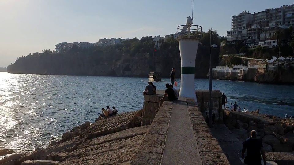 Antalya İskele Deniz Manzarası Yat Limanı