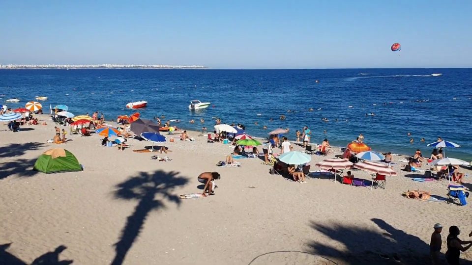 Deniz Manzarası Antalya Konyaaltı Plajı