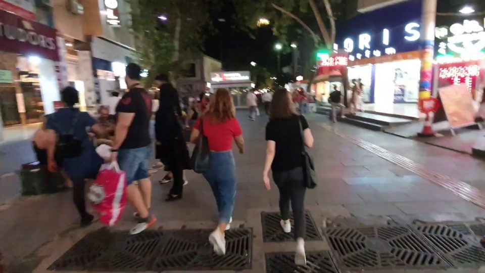 Antalya Kapalı Yol Akşam Yürüyüş Videosu