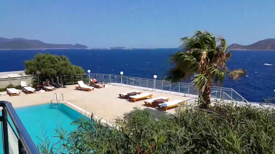 Kaş Yarımada Oteller Meis Adası Manzarası Kaş Antalya Tatil Gezi