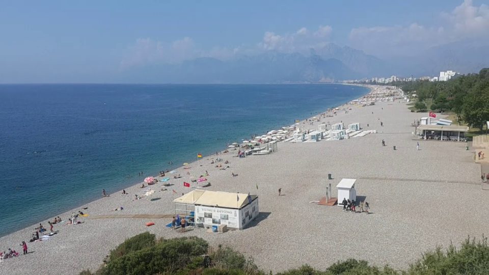Varyanttan Beach Park'a Yürüyüş - Antalya Gezi Tatil - Full