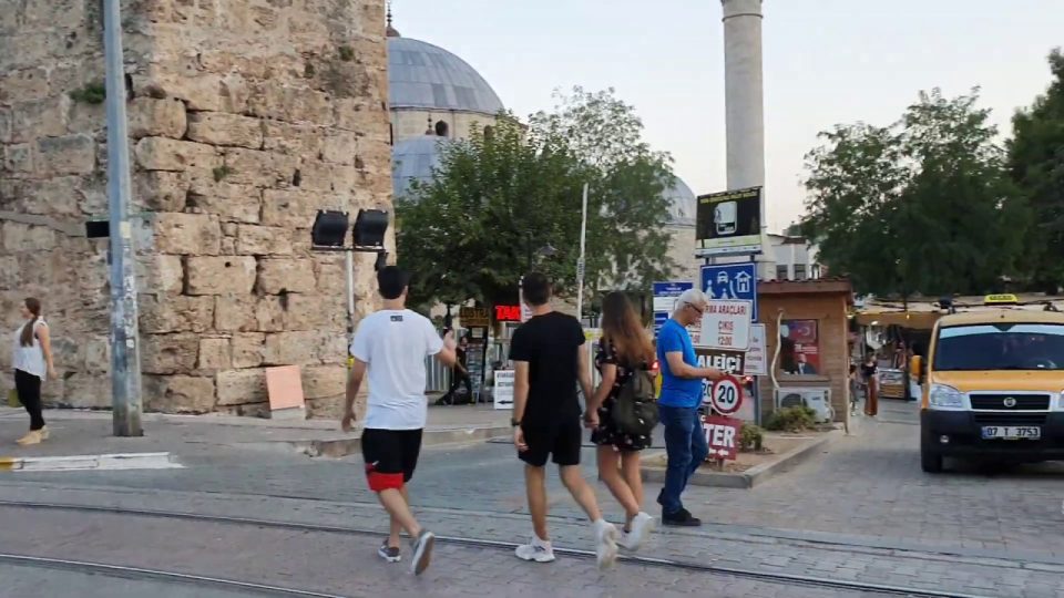 Kalekapısı Antalya Saat Kulesi Tramvay Yolu