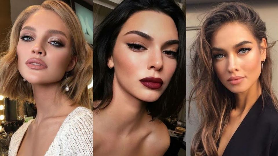 Makyaj trendleri günlük porselen doğal sade hafif kalıcı makyaj