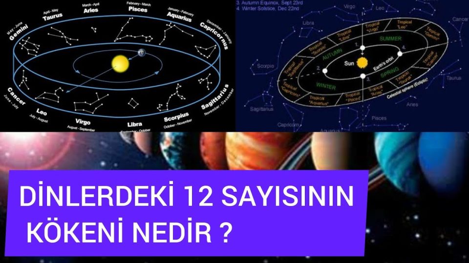 Zodyak 1: Dinlerdeki 12 Sayısının Kökeni Nedir ?