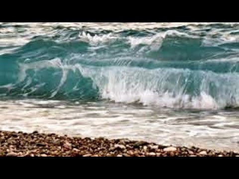 Konyaaltı Plajlarında Deniz ve Dalgalar - Antalya Deniz Manzaraları