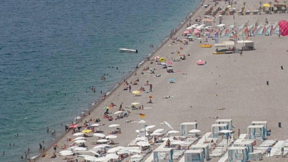 Antalya Varyant Beachpark Deniz Manzarası Konyaaltı Sahili Gezi Tatil