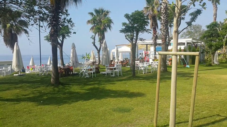 Beach Park'ta Yürüyüş Antalya Gezi Tatil - 4/9