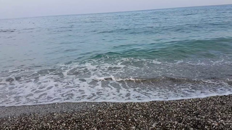 Sabahleyin Antalya Deniz Manzarası Deniz Sesi Dalga Sesi Antalya Gezi Tatil